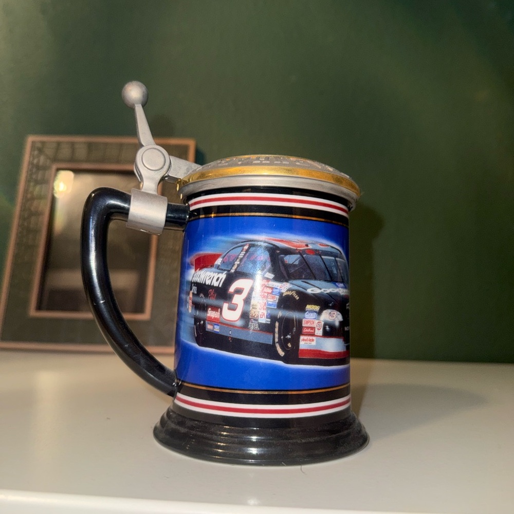 Racing Car Themed Mug with Lid